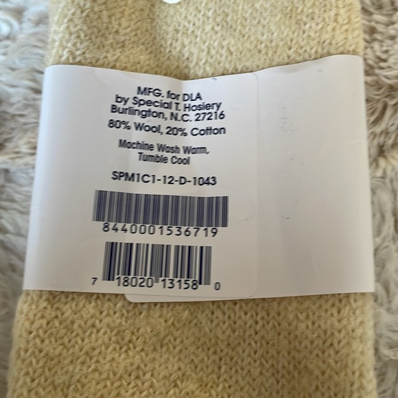 New Men’s Warm Large size 12 Winter Wool and Cotton Blend Troop Support Socks! - Picture 3 of 7